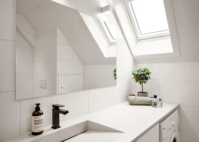 公寓 Modern Penthouse In Sandviken 卑爾根