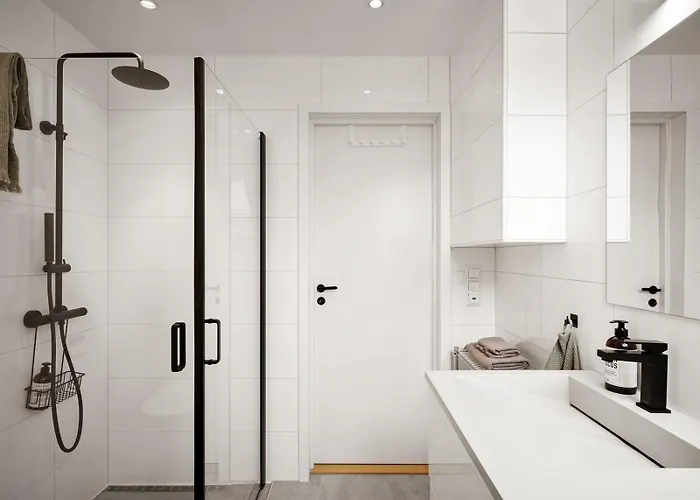 公寓 Modern Penthouse In Sandviken