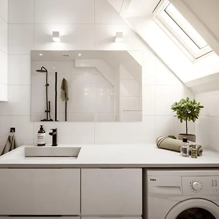 Modern Penthouse In Sandviken Daire *