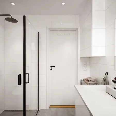 Daire Modern Penthouse In Sandviken